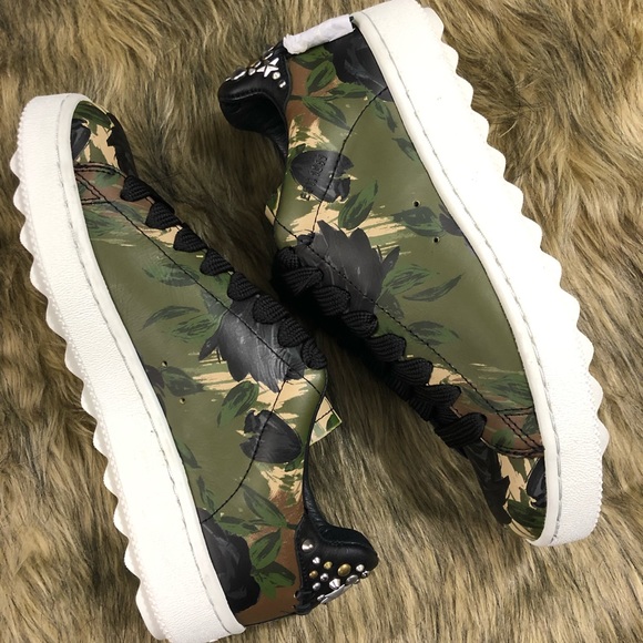 coach camouflage sneakers